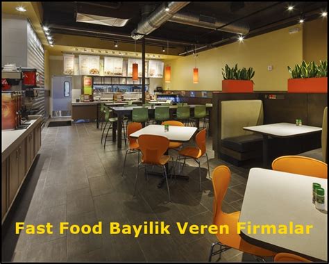 Fast food bayilik 2018